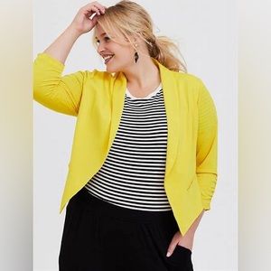 Torrid Studio Crepe Classic Blazer